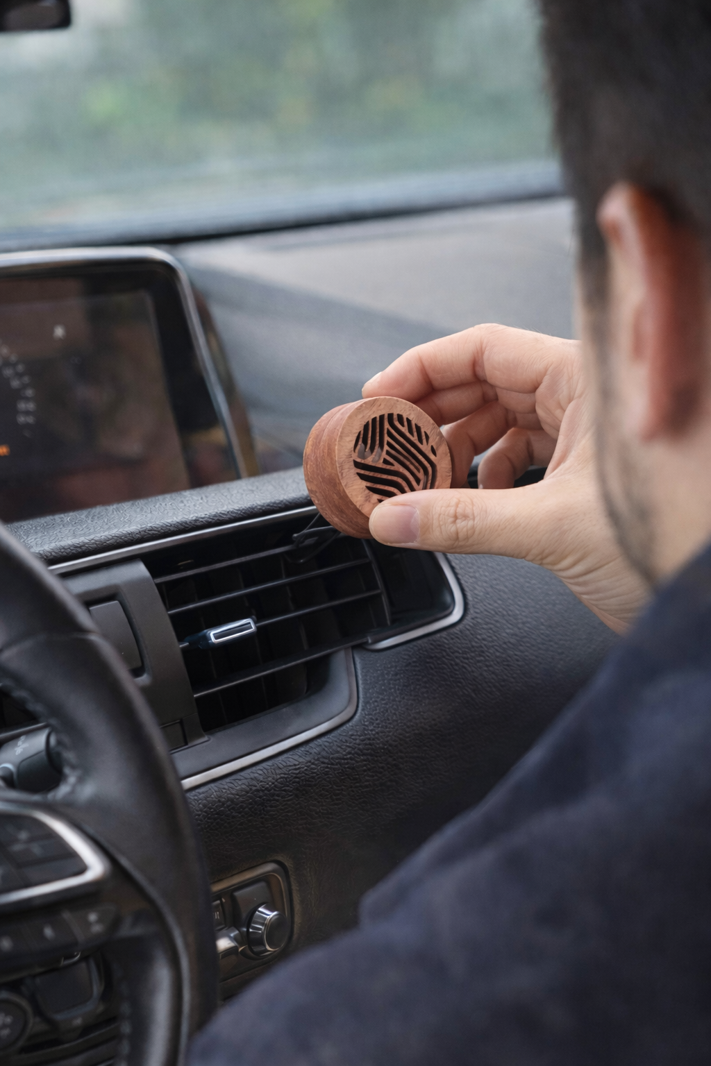 Pack Difusor para Carro + Óleo Essencial de Limão – Aroma Natural, Fresco e Energizante